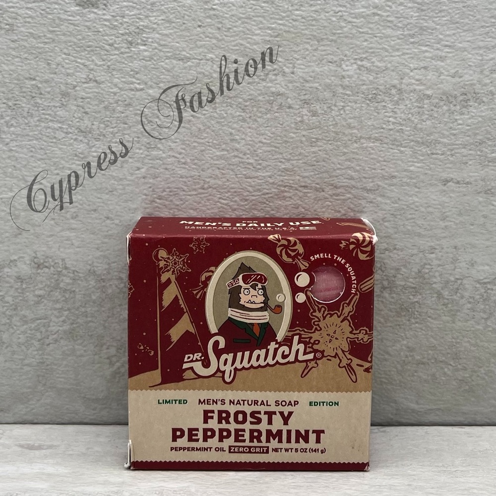 🎊 $7 Dr. Squatch Natural Soap in Frosty Peppermint